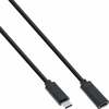 Juhe USB-C InLine USB 3.2 Gen 2, 1 m, must