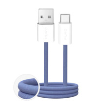 Kaabel USB-A/USB-C Puro Fabrik 2.0, 1,5 m, sinine
