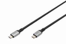 Kaabel USB-C Digitus DB-300443-030-S USB4 Gen 2x2, 3 m, must