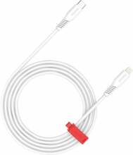 Kaabel USB-C - Lightning Canyon CLN30SC, 30W, 1,2 m, valge