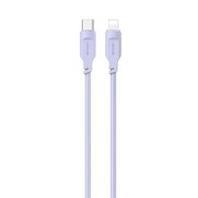 Kaabel USAMS SJ566USB03 USB-C – Lightning 20W 1,2 m, lilla