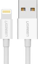 USB kaabel Ugreen US155, 1 m, valge