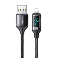 Kaabel USAMS SJ543USB01 U78 Lightning 1,2 m, must