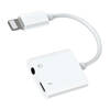 Heliadapter Joyroom S-Y105 Lightning to 3,5 mm, valge
