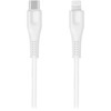 Kaabel Canyon MFI-4 Type-C kuni Lightning 120 cm, valge
