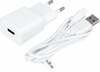 Laadija Maxlife MXTC-01 1x USB 1A, 1 m, valge