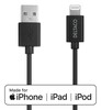 Kaabel DELTACO IPLH-411 USB-A - Lightning, 1 m, must