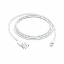 Kaabel APPLE MUQW3ZM/A USB – Lightning 1 m, valge