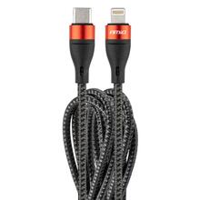Kaabel Amio uc-19 USB-C + Lightning 200 cm, fulllink