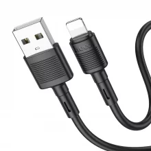 Kaabel Hoco X83 USB A - Lightning 1 m, must