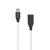 Silikoonkaabel USB- Lightning Extra Digital CA910755, 2 m, valge