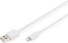 USB kaabel Digitus DB-600106-020-W, 2 m, valge