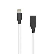 Silikoonkaabel USB- Lightning Extra Digital CA910755, 2 m, valge
