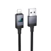 Kaabel Hoco X118 USB A - Lightning 2,4A 1 m, must