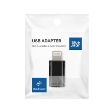 Adapter Type-C kuni Lightning Blue Star, must