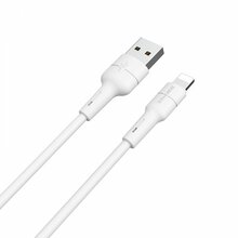 Laadimiskaabel Borofone BX30 Lightning 1,0 m, valge