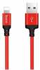 USB kaabel HOCO X14 Lightning 1,0 m, punane-must