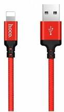 USB kaabel HOCO X14 Lightning 1,0 m, punane-must