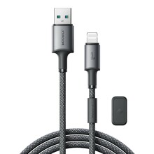 USB kaabel Joyroom SA-50 USB-A to Lightning 3A 1,2 m, tumehall