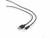 Kaabel Gembird CC-USB2-AMLM-1M Lightning – USB 2.0, 1 m, must