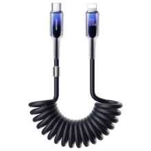 USB-C – Lightning kaabel Joyroom S-A43 30W 1,5 m, must