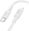 Kaabel Borofone BX111 Feliz Type C to Lightning PD 27W 1 m, valge