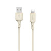 Kaabel Dudao L7SL USB-A - Lightning 5A, 1 m, beež