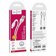 USB kaabel HOCO X37 Cool Power Lightning 1 m, valge