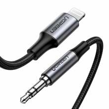 Audio kaabel Ugreen 70509 MFI Lightning - 3,5 mm mini jack, 1 m, hall