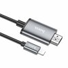 Kaabel Hoco UA27 Lightning kuni HDMI 2,0 m, hall