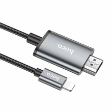 Kaabel Hoco UA27 Lightning kuni HDMI 2,0 m, hall
