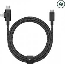 Kaabel Native Union BELT-PROCCL-COS-NP USB-C - USB-C + Lightning 2,4 m, must