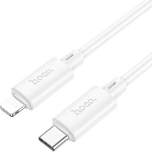 USB kaabel Hoco X88LIGH1MWH Type-C to Lightning 20W 1 m, valge