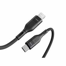 Kaabel Veger CL01 Type-C – Lightning 120 cm, must, 27 W