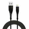 Kaabel Fusion Accessories Fishbone FUSLIGH15BK USB-A - Lightning 30W 1,5 m, must