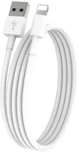 Kaabel EGA D1 Lightning 1 m, valge