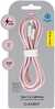 Kaabel Blavec CCA-CL24P20 Candy braided Type C to Lightning PD 20W 2,4A 2 m, roosa