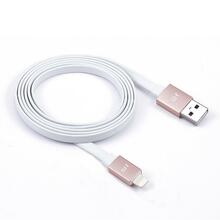 Kaabel Just Mobile AluCable Flat Lightning, 1,2 m, roosa