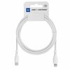 USB kaabel Blue Star PJ72-18-3 Type-C to Lightning 27W 1 m, valge