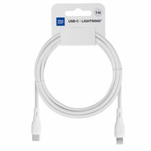 USB kaabel Blue Star PJ72-18-3 Type-C to Lightning 27W 1 m, valge