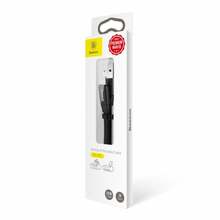 Kaabel Baseus CALMBJ-B01 Nimble 23 cm, must