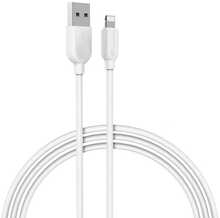 Kaabel Borofone BX14 LinkJet USB į Lightning 2,4A 3 m, valge