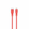 Kaabel Tellur Silicone TLL155561 Type-C kuni Lightning PD30W 1 m, punane