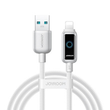 Joyroom USB-A Lightning-kaabel S-A55 StarFlight, 3A, 1,2 m, valge