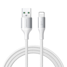 USB-A Lightning kaabel Joyroom S-A28 Flash Series 3A, 2 m, valge