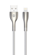 Kaabel Forever Sleek USB Type-C, Lightning 1 m, hõbe