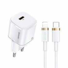 Laadija Usams T36 US-CC124, 20 W, kuldne/valge
