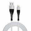 Kaabel Fusion Accessories Fishbone USB-A 	o Lightning 1,5 m, valge