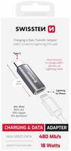 Adapter Swissten Textile USB-C to Lightning