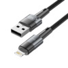 Kaabel Tech-Protect UltraBoost USB-A - Lightning 12W 2,4A 1 m, hall